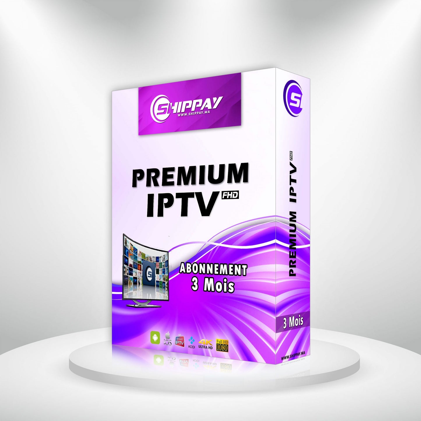 Subscription 3 Month IPTV SMARTERS PRO - ABONNEMENT SMARTERS PLAYER LITE 3 MOIS